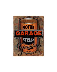 Plaque Murale - Motorcycles Garage 