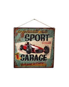 Plaque Murale - Sport Garage